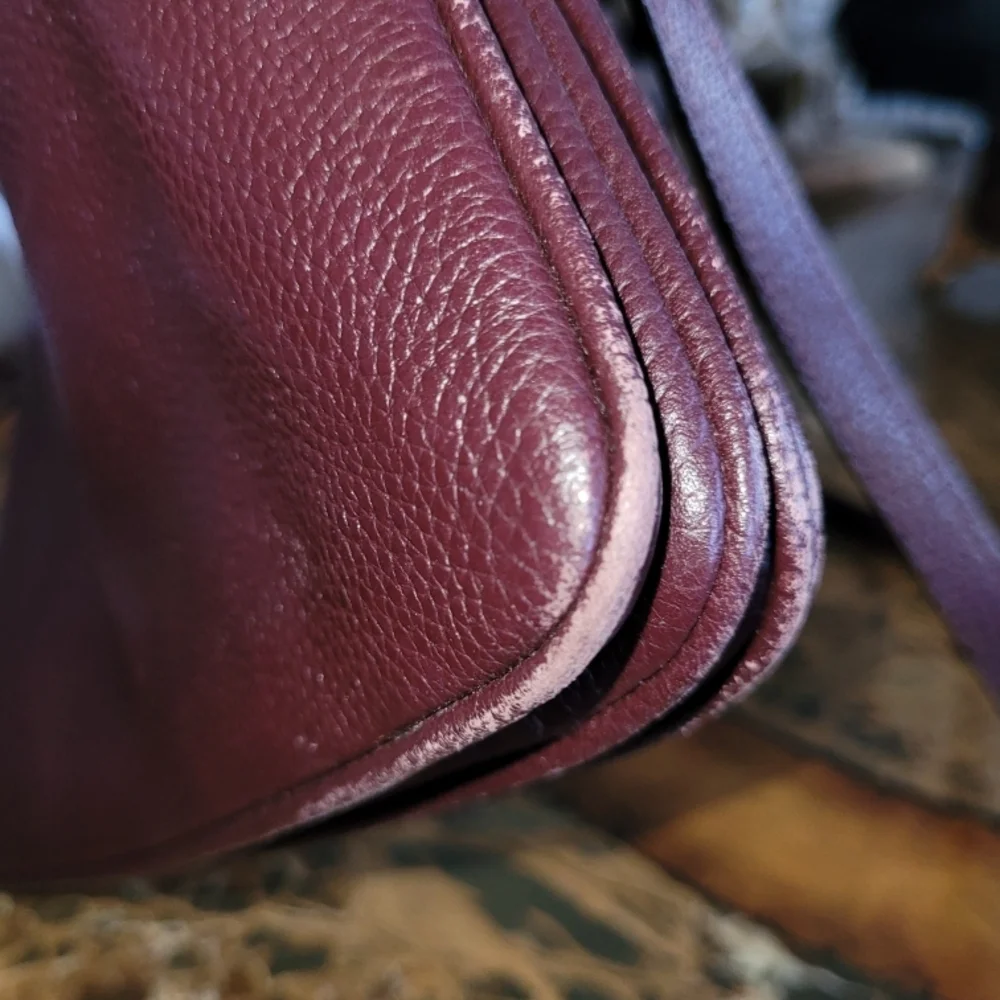 Kate Spade Purple Leather Crossbody Bag
